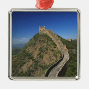 Landscape of Great Wall, China Metal Ornament