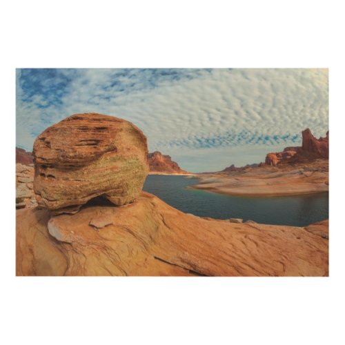 Landscape of Lake Powell Wood Wall Art