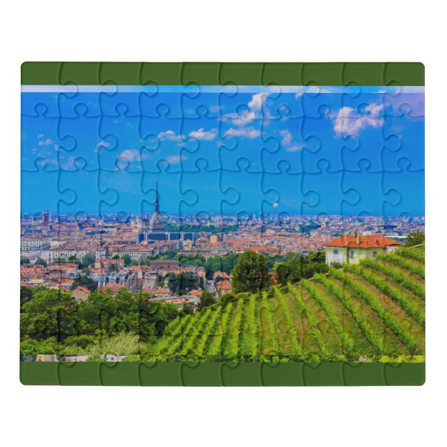 landscape of turin puzzle (Puzzle Horizontal)