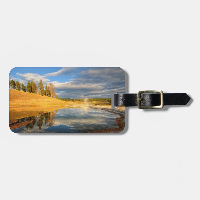 Landscape of Yellowstone Luggage Tag (Front Horizontal)