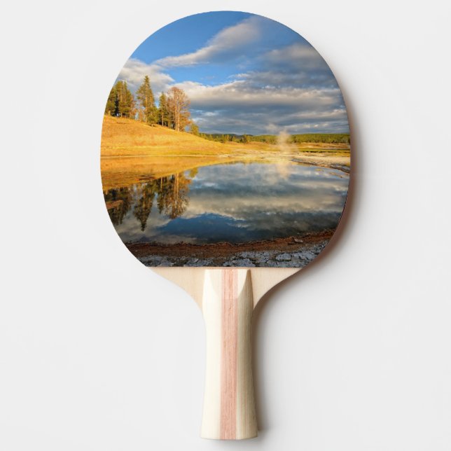Landscape of Yellowstone Ping-Pong Paddle (Front)
