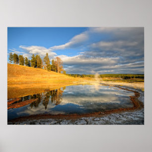 Landscape of Yellowstone Poster