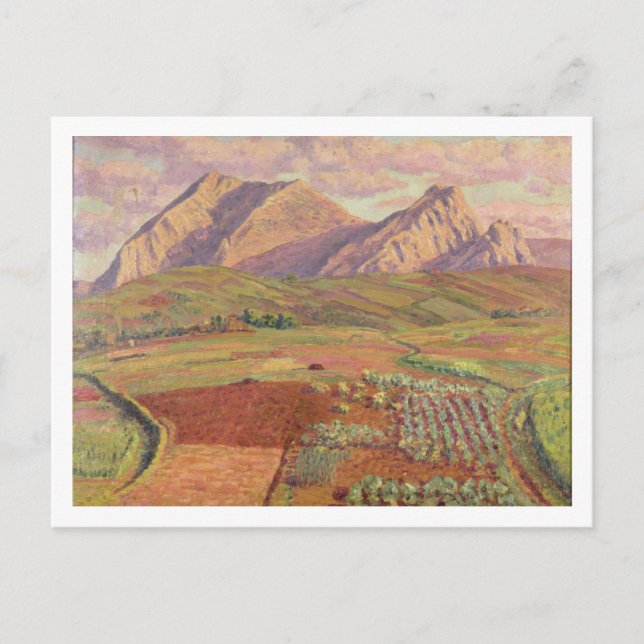 Landscape (oil on canvas) postcard (Front)