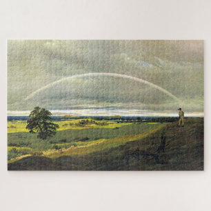 Landscape on Rügen with Rainbow – Friedrich Jigsaw Puzzle