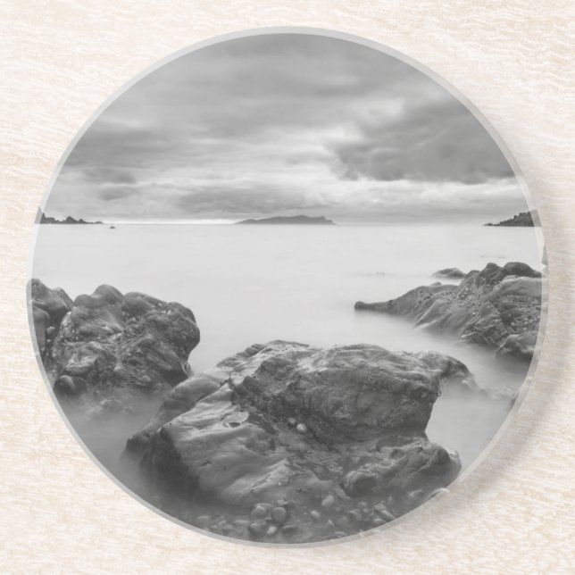Landscape on West Shetland Drink Coaster (Front)