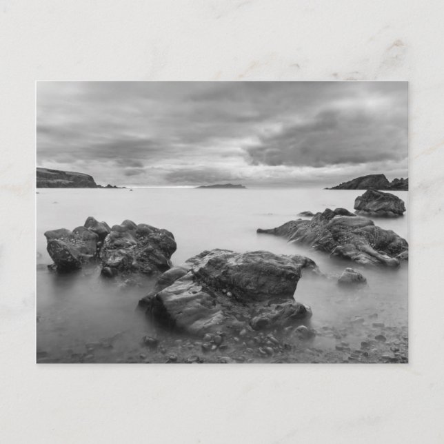 Landscape on West Shetland Postcard (Front)