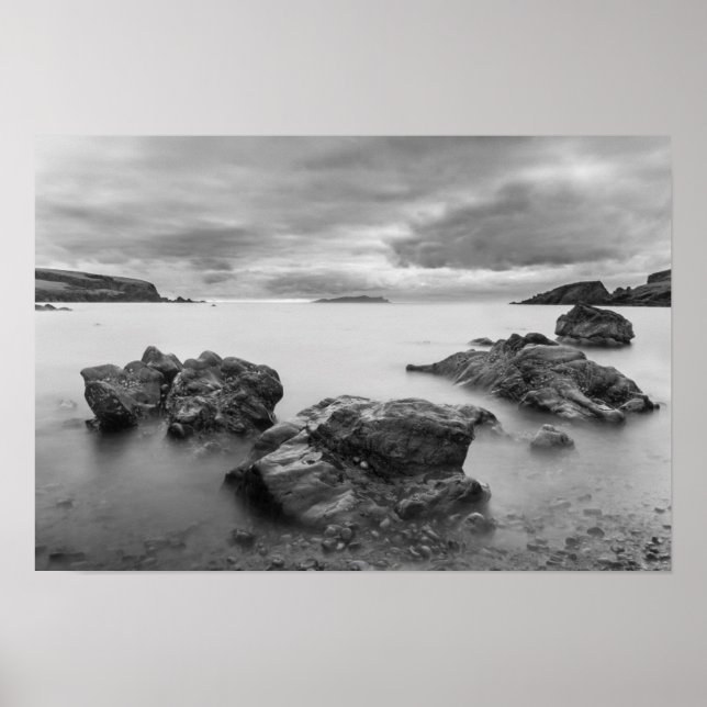 Landscape on West Shetland Poster (Front)