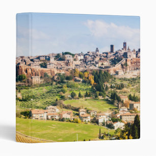Landscape over Orvieto 3 Ring Binder