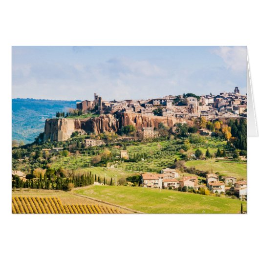 Landscape over Orvieto Cards (Front Horizontal)