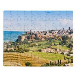 Landscape over Orvieto Jigsaw Puzzle