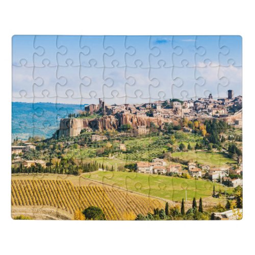 Landscape over Orvieto Jigsaw Puzzle