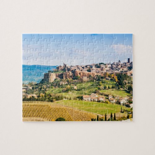 Landscape over Orvieto Jigsaw Puzzle