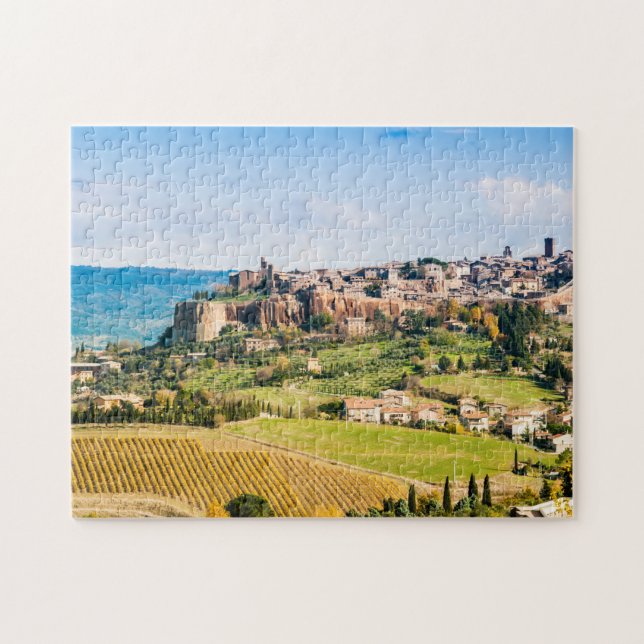Landscape over Orvieto Jigsaw Puzzle (Horizontal)