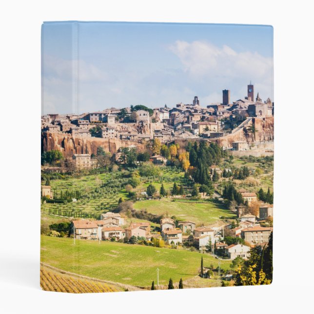 Landscape over Orvieto Mini Binder (Front/Spine)