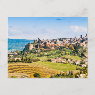 Landscape over Orvieto Postcard