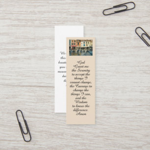 Landscape Painting Memorial Life Celebration Card