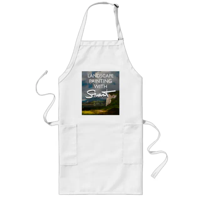 Personalised Artist Apron With Pockets