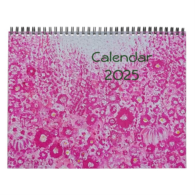 Landscape Paintings & Photography  2025 Calendar (Cover)