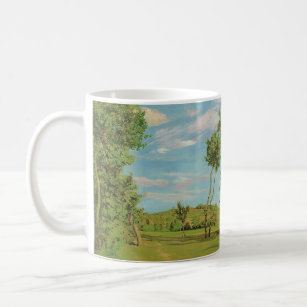 Landscape Paysage Frederic Bazille Impressionist Coffee Mug