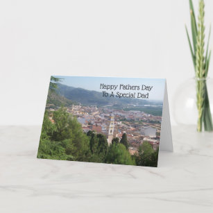 Landscape Personalised Fathers Day Card