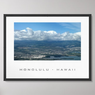 Landscape Photograph Honolulu Framed Art