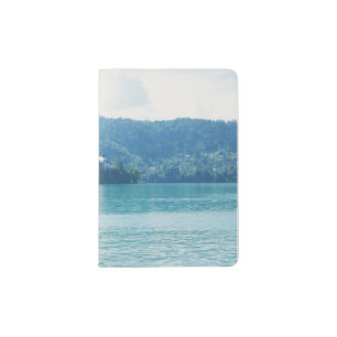 Landscape Photography Lake Mountain Blue Slovenia Passport Holder