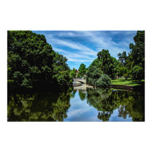 Landscape picture taken at Turtle Creek Dallas, TX Photo Print