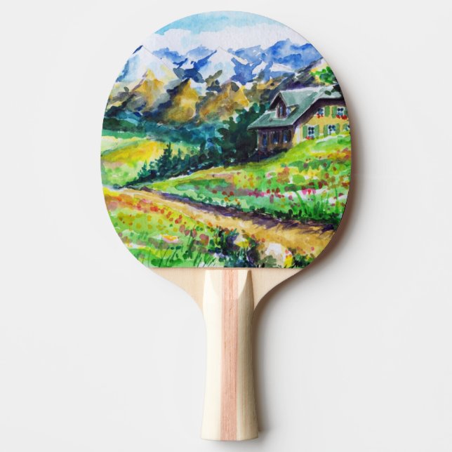 Landscape Ping-Pong Paddle (Front)