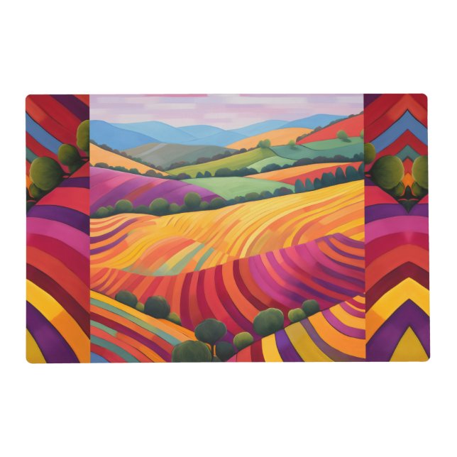 Landscape  placemat (Front)