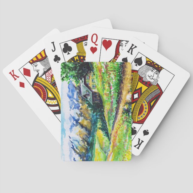 Landscape Poker Cards (Back)
