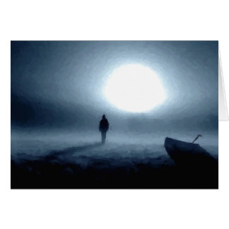 landscape, portrait, person, night, moon cards