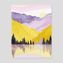 landscape postcard