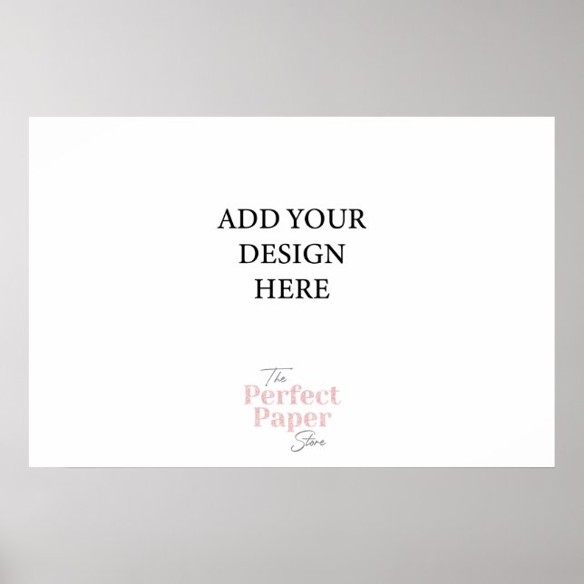 Landscape Poster Template (20 x 30 inch) (Front)