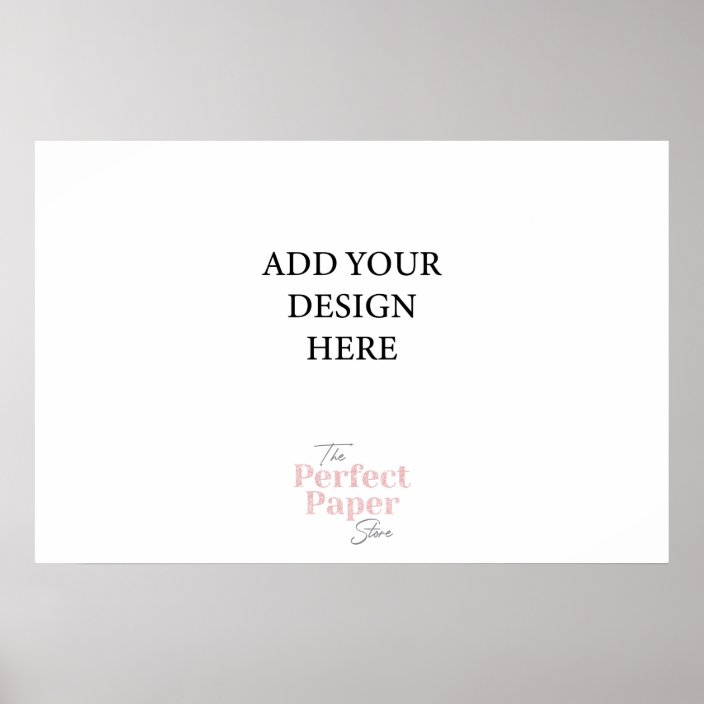 Landscape Poster Template (20 x 30 inch) | Zazzle.com
