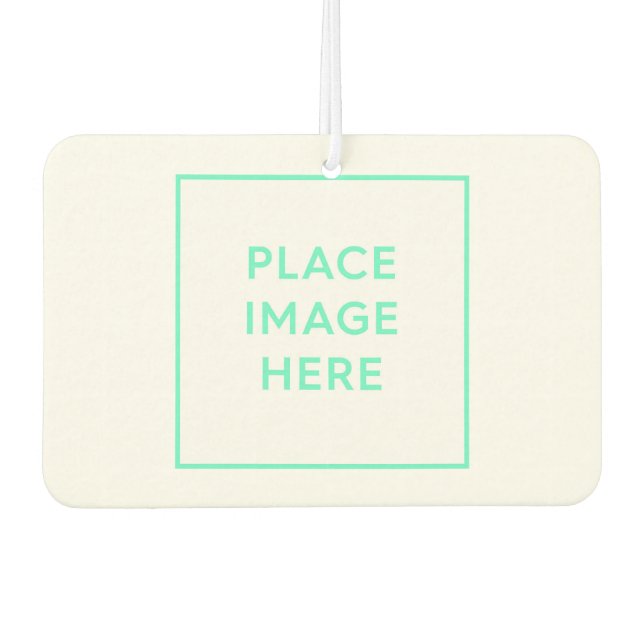 Landscape Rectangle Air Freshener, New Car Freshener (Front)