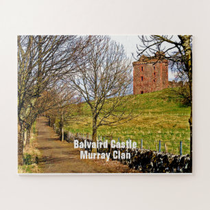 Landscape Scottish Balvaird Castle Murray Clan Jigsaw Puzzle