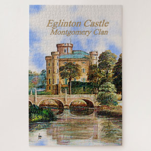 Landscape Scottish Montgomery Clan Eglinton Castle Jigsaw Puzzle