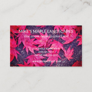 Landscape Service Business Card