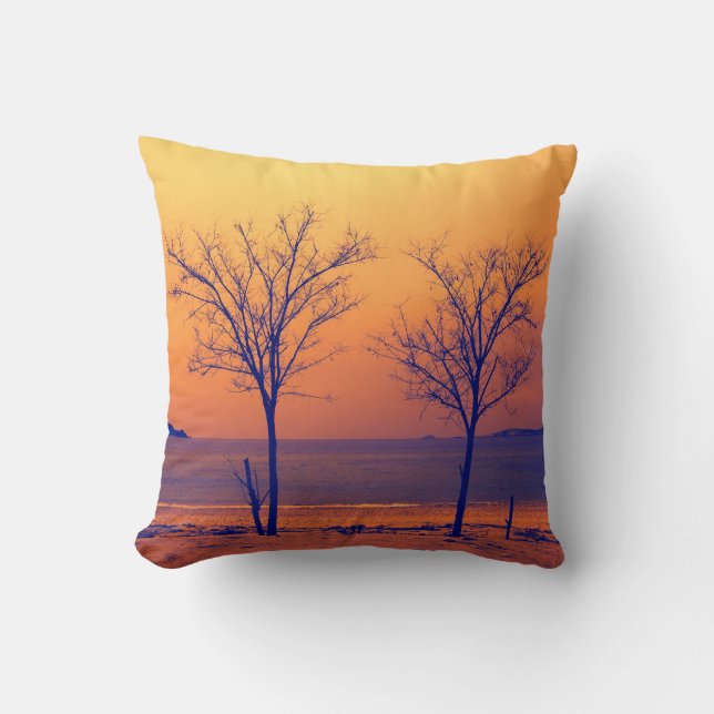 landscape throw pillow (Front)