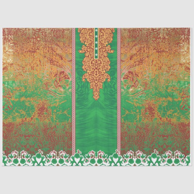 Landscape Tissue Paper | Decoupage & Gift Use (Front)