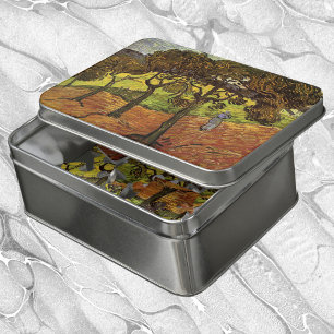 Landscape, Trees and Figures by Vincent van Gogh Jigsaw Puzzle