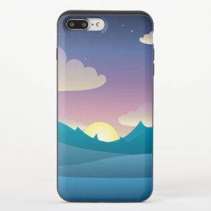 Landscape Twilight Light Night Dusk Sky   iPhone 8/7 Plus Slider Case