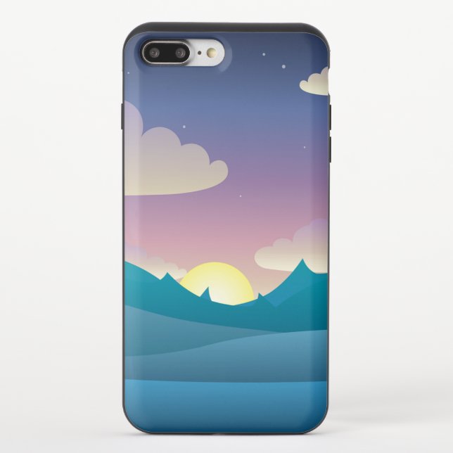 Landscape Twilight Light Night Dusk Sky   Uncommon iPhone Case (Back)