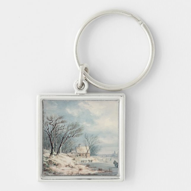Landscape: Winter Keychain (Front)