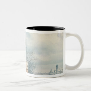 Landscape: Winter Two-Tone Coffee Mug
