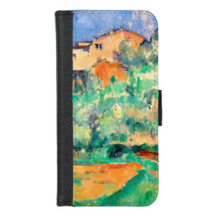 Landscape with a House, Cezanne iPhone 8/7 Wallet Case