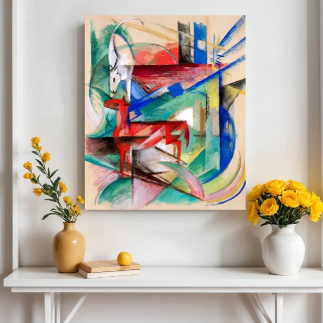 Landscape with Animals by Franz Marc Poster (Creator Uploaded)