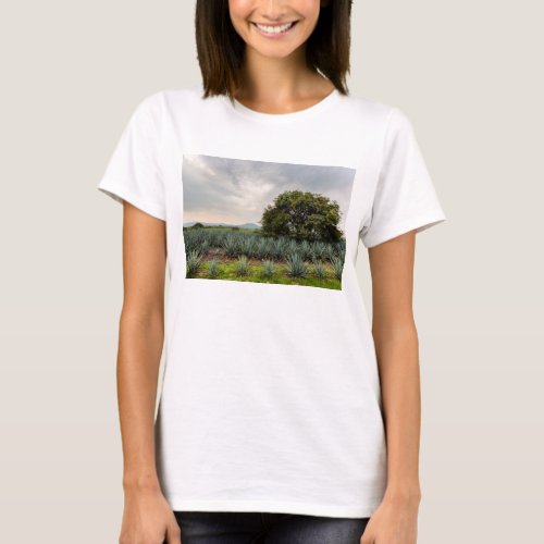 Landscape With Blue Agave T_Shirt