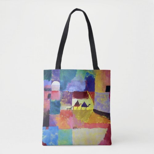 Landscape with Camels Paul Klee Tote Bag