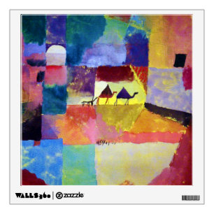Landscape with Camels, Paul Klee Wall Decal